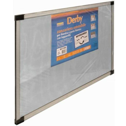 ZANZARIERA ESTENS FINESTRA/PORTAFIN-100x50cm Argento precio