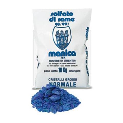 Solfato Di Rame In Granuli Grandi - 25 Kg
