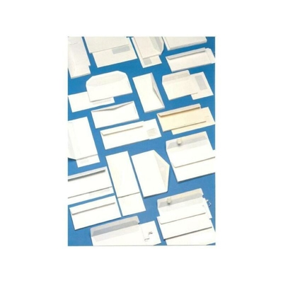 Gommato 80 busta Carta Bianco - Blasetti