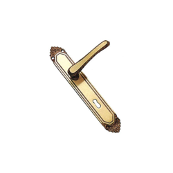 Maniglia Per Porta In Ottone Bronzato Con Placca Cm 24 (12512) características