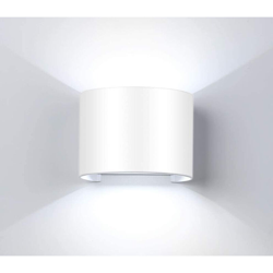 Driwei - Applique LED da parete moderno bianco luce fredda angolazione regolabile FD-9 en oferta