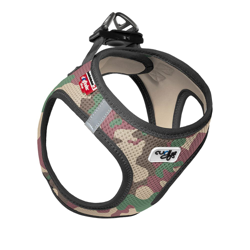 Pettorina Curli Air-Mesh - camouflage - 30 - 35 cm circ. torace características