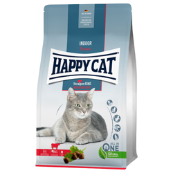 Happy Cat Indoor Manzo delle Prealpi - Set %: 2 x 4 kg en oferta