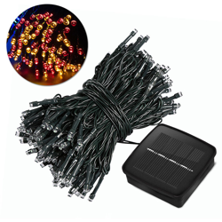 Luci a stringa di colore impermeabili solari Luci da giardino per esterni a LED per interni 8 modelli 2 luci 22 metri,luce di colore - luce di colore características