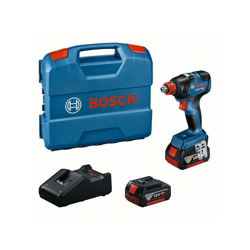Bosch Avvitatore a massa battente a batteria GDX 18V-200 Professional con 2 batterie da 4,0 Ah al litio - 06019J2206 en oferta