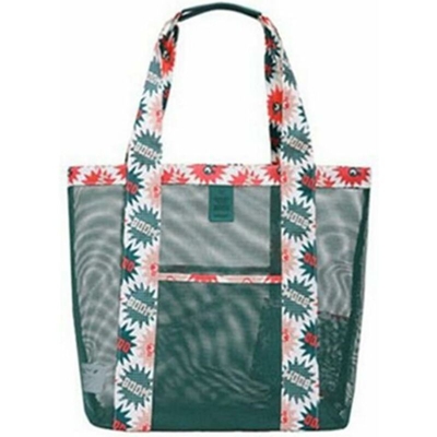 Borsa da spiaggia in rete Borsa da spiaggia in rete Borsa a tracolla da donna 35 * 35 * 12 cm Rosso - Litzee