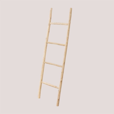 Scala in legno Narel Legno di Teak - 165 cm - Sklum