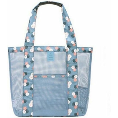 Borsa da spiaggia in rete Borsa da spiaggia in rete Borsa a tracolla Donna 35 * 35 * 12CM Rosso ?blu? - Litzee