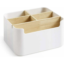 Scatola organizer da scrivania organizer da scrivania a 5 scomparti, scatola portaoggetti telecomando, per pennello trucco Forbici telecomandate en oferta