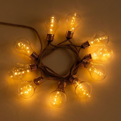Ghirlanda decorativa Kogger LED Bianco Caldo Iuta - Sklum