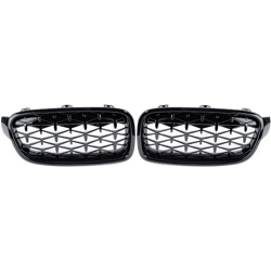 Griglia per griglia nera lucida per BMW Serie 3 F30 F31 F35 F80 Berlina Estate Touring 11-19 características