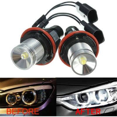 3W LED 6000K Xenon Halo Angel Eyes Lampadina per BMW E39 E60 E63 X5 E83 5 6 7 Serie