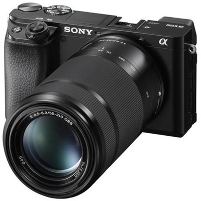 Fotocamera Mirrorless Sony A6100+ 16-50mm + 55-210mm (black)