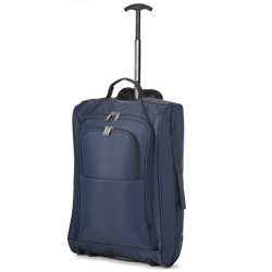 ROKAS BAG BLU Borsa trolley bagaglio a mano morbido scocca semi rigida precio
