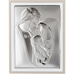 Icona Sacra Famiglia 20,6x26,7 Cm Beltrami, Con Argento Miro Silver Argento características