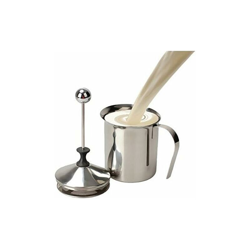 400 ml in acciaio inox montalatte / cappuccinatore per caffè schiuma doppia pompa (W) - Litzee precio