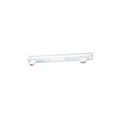 Aric 2647Â culots Lat.Fluo, Plastica, S14S, 8Â W, bianco