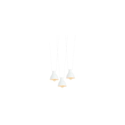 CustomFORM LPAX001COBHANGMFIX3-01 - Lampada a sospensione COBEN HANGMAN FIX 3, in metallo, colore: Bianco