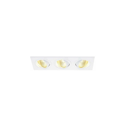 SLV LED soffitto incasso New Tria 3 DL squadra da disegno, COB, 2700 K, 38 LAUREA, con autista, molle di clip, bianco 114201 precio