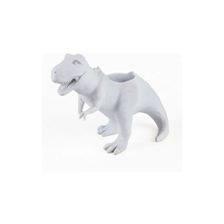 T-Rex - Vaso per piante, colore: Bianco - Gift Republic precio