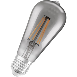 Lampada Smart+ LED, tecnologia Bluetooth, E27, dimmerabile, bianco caldo, 2700 K, sostituisce lampadine da 44W, controllabili con Alexa, Google e precio
