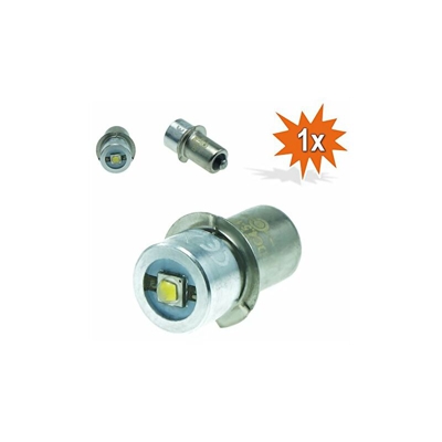 Do.LED p13.5s LED CREE torcia lampada lampadina bianco 5Â Watt fino a 250Â Lumen 4,5Â VÂ â??Â 10Â Volt DC Funzionamento corrente