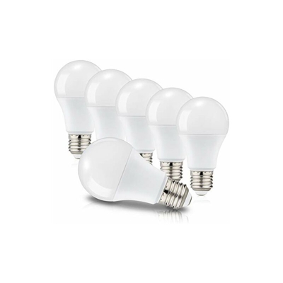 Lampadine LED E27 A60 12 W equivalenti a 100 W, attacco Edison a vite, 6000 K, bianco freddo, 1150 lm, 220-240 V, confezione da 6, non dimmerabili