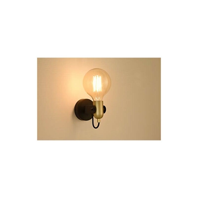 HARPER LIVING 1 lampada da parete su/giù (lampadina non inclusa), 12,5 cm x 12 cm x 10 cm, ideale per soggiorno, camera da letto, corridoio