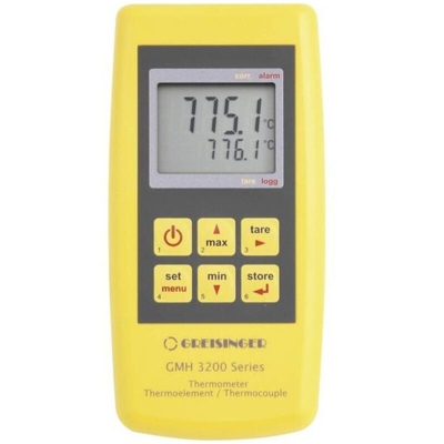 GMH 3231 Termometro Digitale di precisione, Giallo - Ghm Greisinger