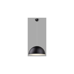 RODDIE - Lampadario a sospensione in stile scandinavo, Ã? 39 cm, LED o lampadina, E27, metallo, nero en oferta