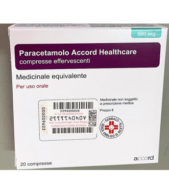 PARACETAMOLO ACC*20CPR EFF 500