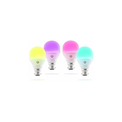 Mini B22 Lampadina a LED Wi-Fi Smart, Regolabile, Multicolor, Dimmerabile, non Richiede un Hub, Funziona con Alexa, Apple HomeKit e Google Assistant,