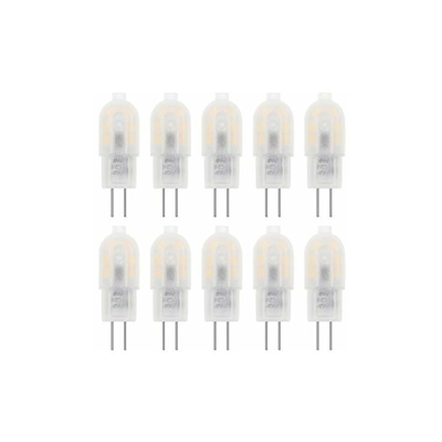 JIRVY - Lampadina a LED G4, 10 pezzi, G4 3 W, 180 lm, AC/DC 12 V (G4-T)