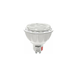 eLITe 7002158 - Lampadina compatta a LED GU10, 6 W, 52 x 52 mm, 320 lm, luce bianca calda (3000 K), angolo di irradiazione 25°, 40°, 55° precio