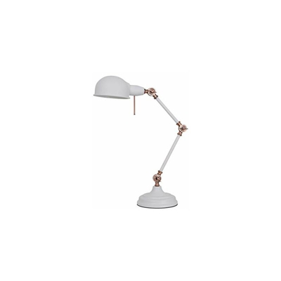 ILLUMINAZIONE DI DESIGN Lampada da tavolo articolata, 9 W, Bianco