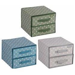 GUARDAROBA INCA 2 CASSETTI 30X30X25CM CAMBIO STAGIONE - Maury's características