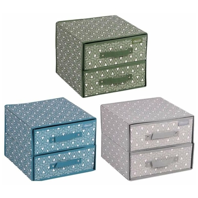 GUARDAROBA INCA 2 CASSETTI 30X30X25CM CAMBIO STAGIONE - Maury's