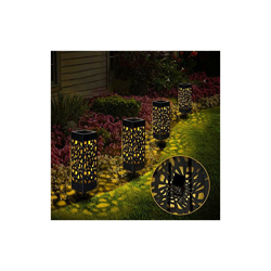 4 Lampade Solari da Giardino Solare Lampada Solare da Giardino Impermeabile IP65 Lampade Solari per Giardino Lampade Solari per Esterno Terrazza, precio