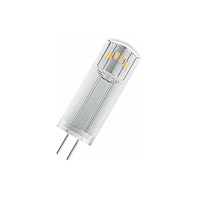 Ovale Lampadine LED, 1.8 W Equivalenti 20 W, Attacco G4, Luce Calda 2700K, Confezione da 10 Pezzi - Osram