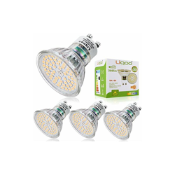 4 x GU10 LED Lampadina 4W 2700K - 3000K 380LM Caldo Bianco 120º AC 220-240V 2835 SMD Non dimmerabile[Energia Classe A+] características