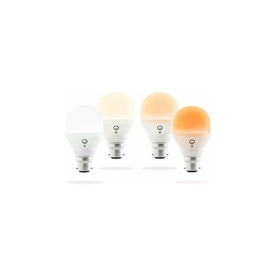 Mini Day & Dusk B22 Lampadina a LED Wi-Fi Smart, Regolabile, Multicolor, Dimmerabile, non Richiede un Hub, Funziona con Alexa, Apple HomeKit e Google