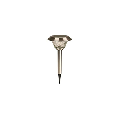 Mizar Intelligent Solar LED Spike Light 50 Lumen, Argento - Luxform