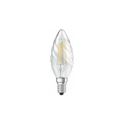 LED Retrofit CLASSIC BW Pacco da 10 x Lampadina LED, Attacco: E14, Bianca Calda, 2700 K, 1.50 W, Equivalenti a 15 W, LED Retrofit CLASSIC B, Chiaro,