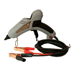 Pistola a collana Hot Melt per supporto per tamburo a cavo da 3 metri + 10 bastoncini per colla, pistola all'esterno manuale hot melt, pistola per en oferta