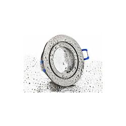 IP44Â bagnato stanza da bagno per patio telaio di montaggio, luce in ferro spazzolato con chiusure a scatto a prova di spruzzi cornice integrato in precio