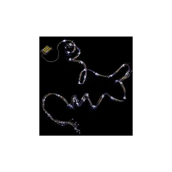 RIF. 28369 - Ghirlanda con 12 Strisce con 360 luci LED Bianche statiche (Senza batterie), 3 m. 1 Pezzo, Rame, Taglia Unica. - Eurocinsa precio