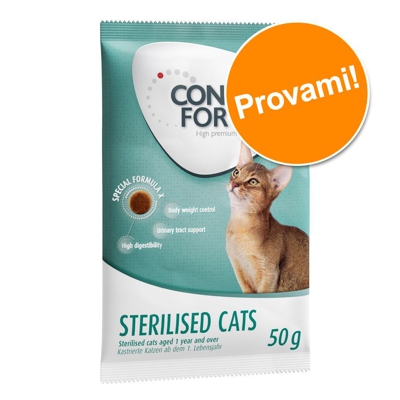 Prezzo prova! 2 x 50 g Concept for Life Sterilised Cats Pollame Crocchette  - 2 x 50 g