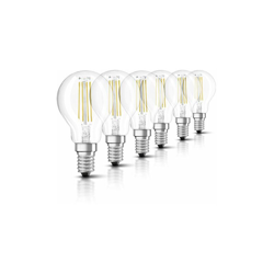 LED Retrofit Filament Classic P E14 Bli, Chiara, 40 W, 6 unitÃ - Osram características