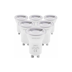 Mini lampadina a LED GU10 PAR11, con attacco GU10, non dimmerabile, 300 lumen, sostituisce lampadine alogene da 25 Watt, angolo di diffusione 35°, en oferta