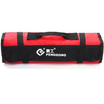 kit di strumenti Reel, pacchetto elettrico, borsa di trasporto di tela | 108 #, rosso